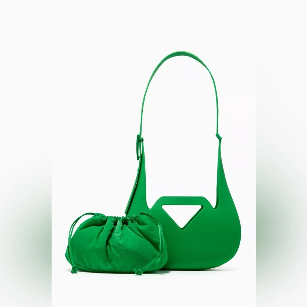 BOTTEGA VENETA Shoulder Bag Rubber Parakeet